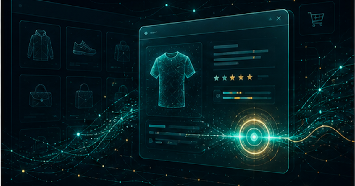 WooCommerce product card with a one-click AI action
